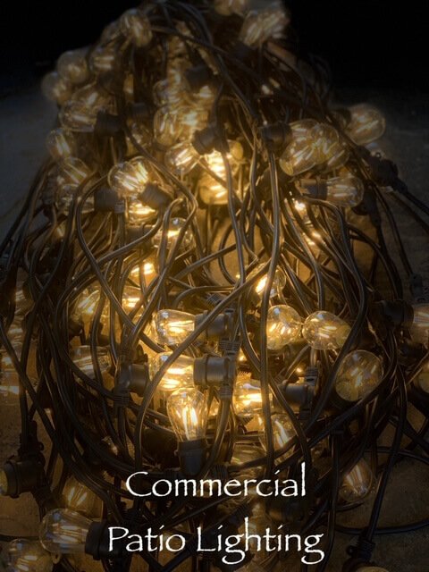 Commercial Patio String Lights